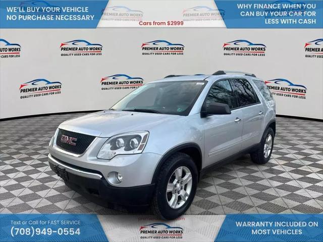 used 2012 GMC Acadia car, priced at $5,999