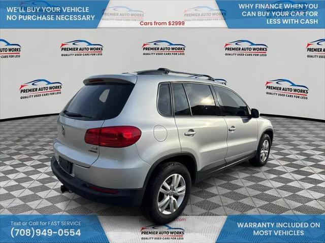 used 2016 Volkswagen Tiguan car, priced at $6,999