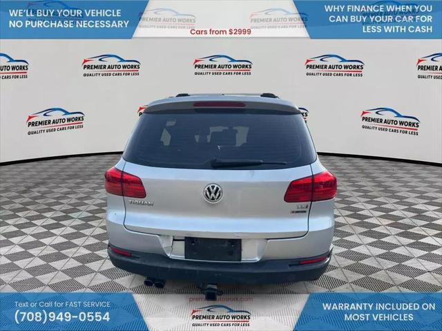 used 2016 Volkswagen Tiguan car, priced at $6,999