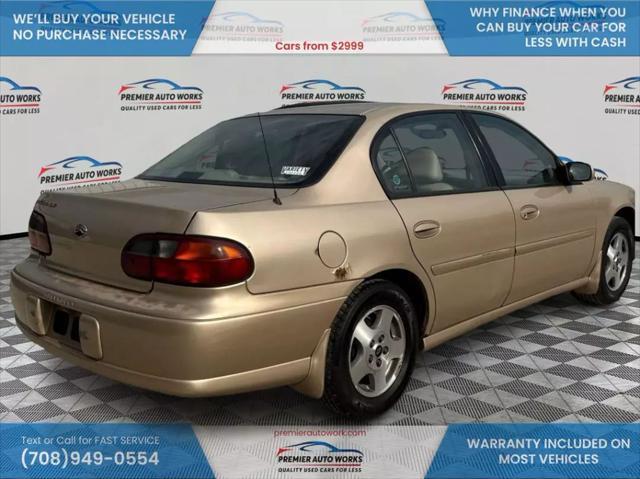 used 2002 Chevrolet Malibu car, priced at $2,999