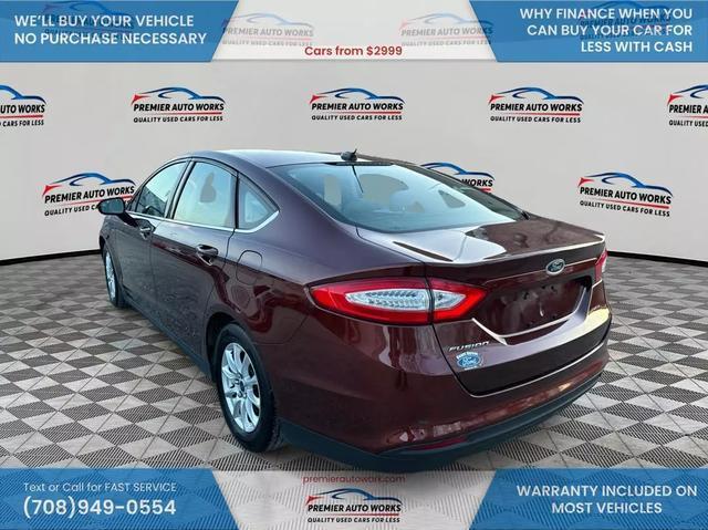 used 2015 Ford Fusion car, priced at $7,999