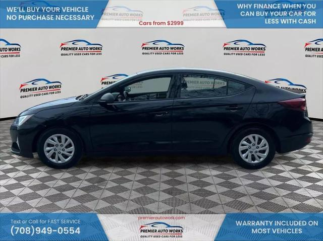 used 2019 Hyundai Elantra car, priced at $8,999