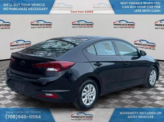 used 2019 Hyundai Elantra car, priced at $8,999