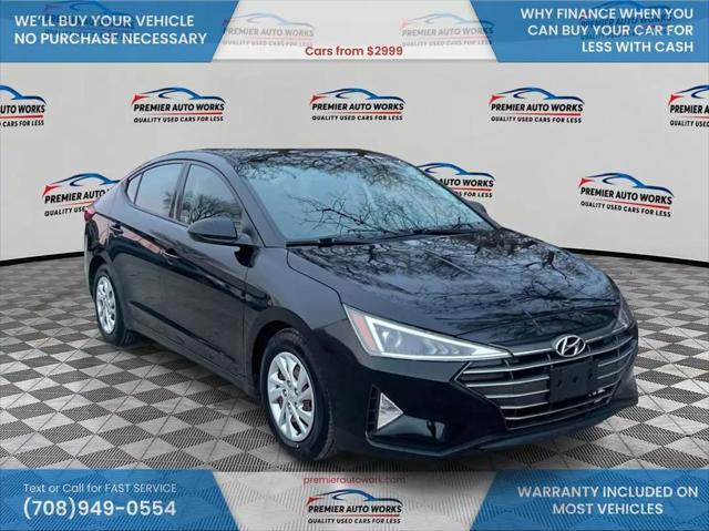 used 2019 Hyundai Elantra car, priced at $8,999