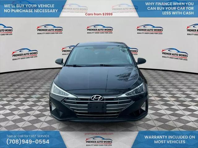 used 2019 Hyundai Elantra car, priced at $8,999