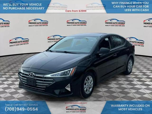 used 2019 Hyundai Elantra car, priced at $8,999