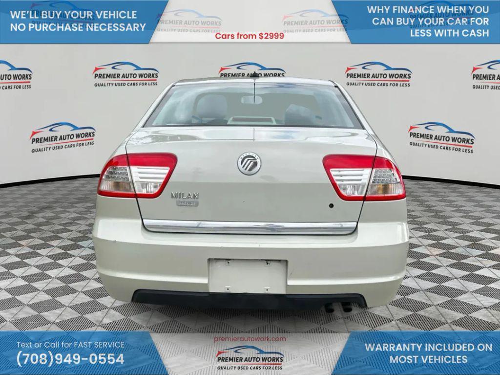 used 2008 Mercury Milan car, priced at $4,999