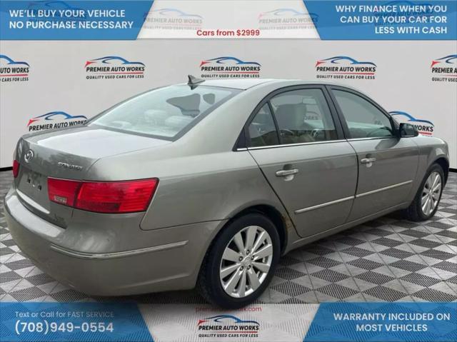 used 2009 Hyundai Sonata car, priced at $3,999
