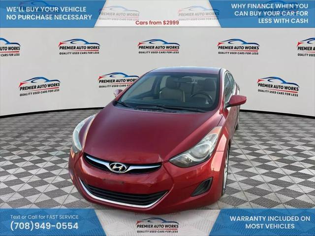 used 2011 Hyundai Elantra car, priced at $4,999