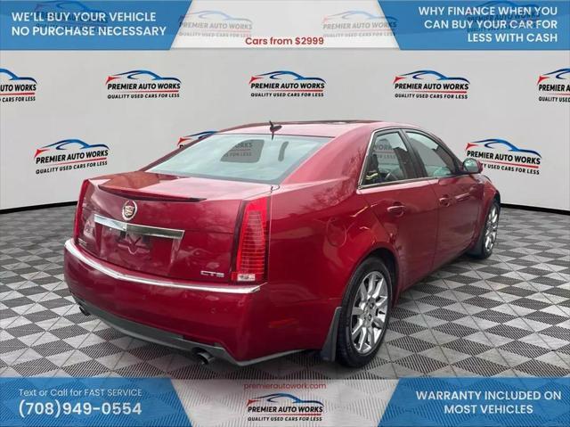 used 2008 Cadillac CTS car, priced at $5,999