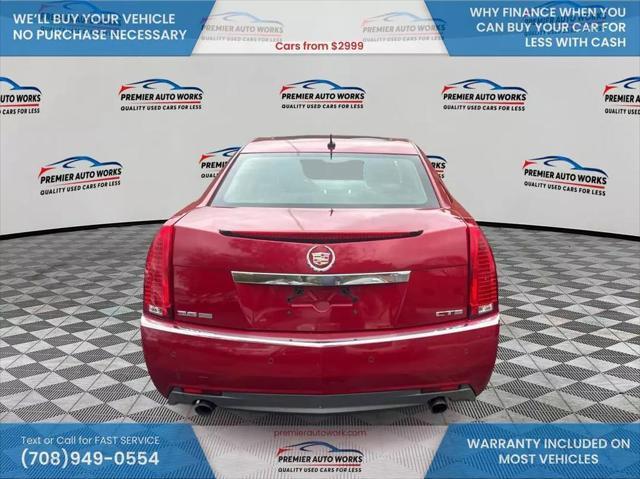 used 2008 Cadillac CTS car, priced at $5,999