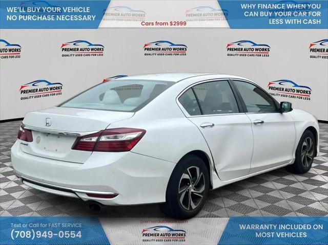 used 2016 Honda Accord car, priced at $9,990