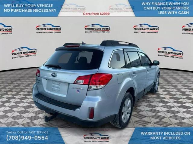 used 2012 Subaru Outback car, priced at $3,999