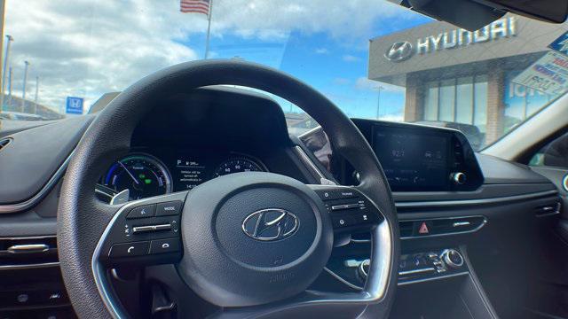 used 2022 Hyundai Sonata Hybrid car, priced at $20,991