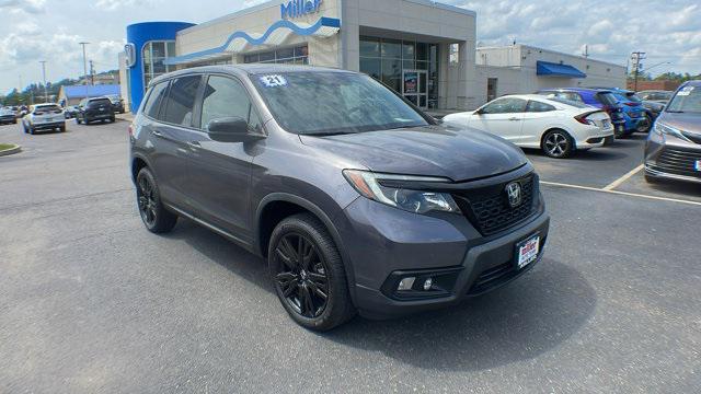 used 2021 Honda Passport car, priced at $27,399