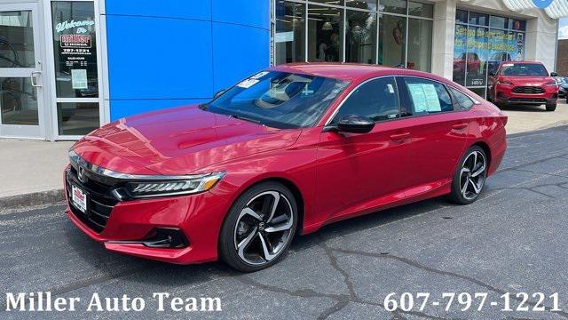 used 2021 Honda Accord car, priced at $24,995