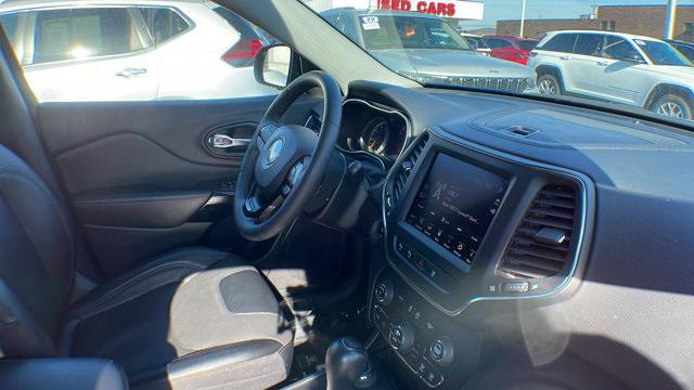 used 2023 Jeep Cherokee car, priced at $24,588