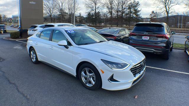 used 2021 Hyundai Sonata car, priced at $17,947