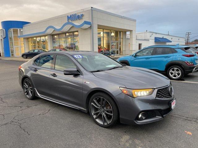used 2018 Acura TLX car, priced at $19,995