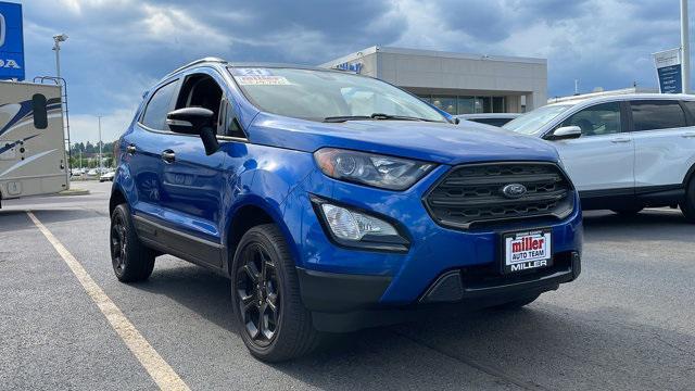 used 2021 Ford EcoSport car, priced at $17,452