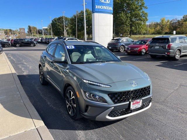 used 2022 Hyundai Kona car, priced at $17,353