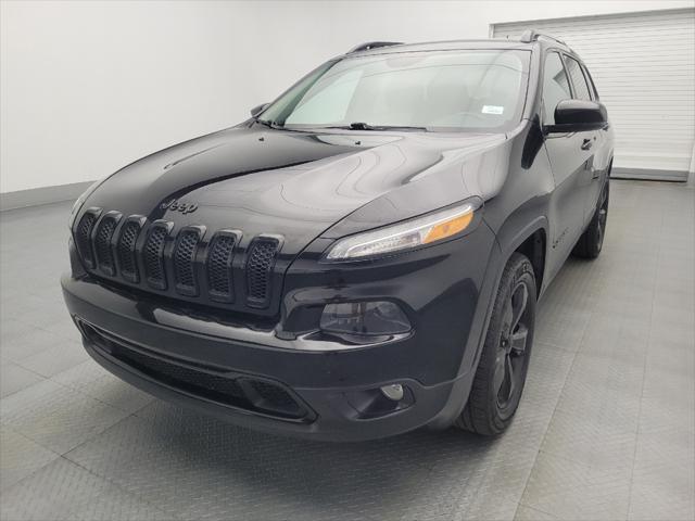 used 2018 Jeep Cherokee car, priced at $17,095