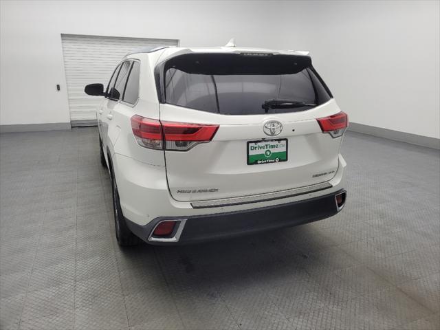 used 2019 Toyota Highlander car, priced at $27,895