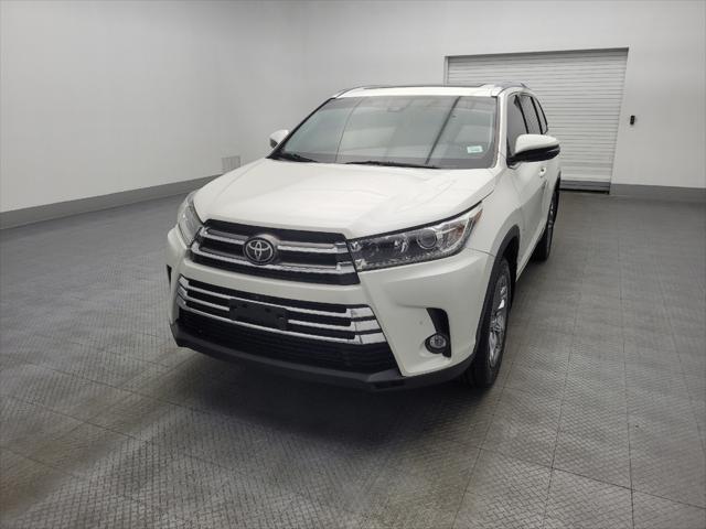 used 2019 Toyota Highlander car, priced at $27,895