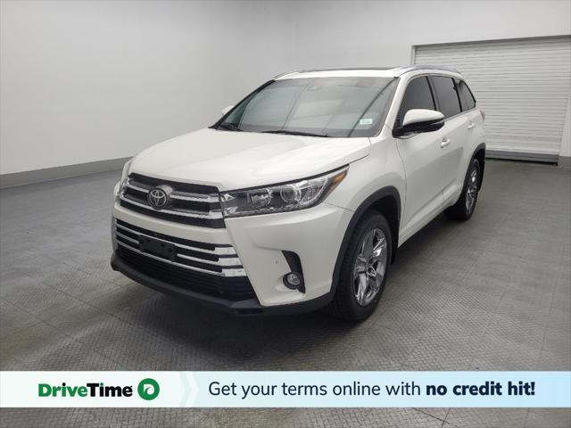 used 2019 Toyota Highlander car, priced at $27,895