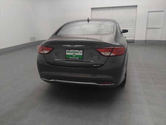 used 2017 Chrysler 200 car, priced at $13,895