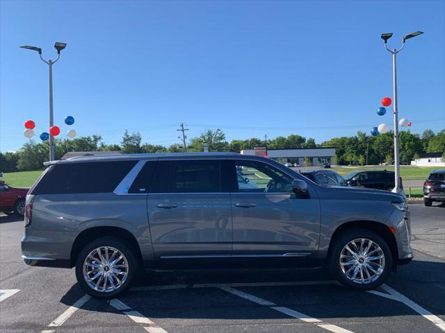 used 2022 Cadillac Escalade ESV car, priced at $76,955