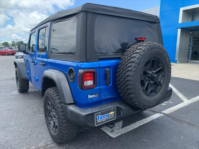 used 2021 Jeep Wrangler Unlimited car, priced at $33,895