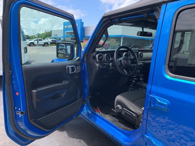 used 2021 Jeep Wrangler Unlimited car, priced at $33,895
