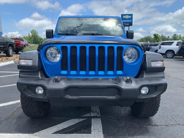 used 2021 Jeep Wrangler Unlimited car, priced at $33,895