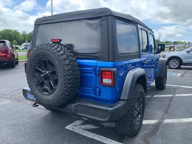 used 2021 Jeep Wrangler Unlimited car, priced at $33,895