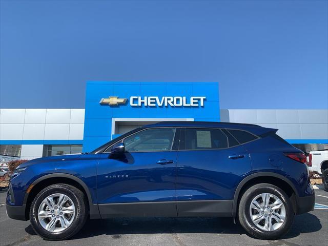 used 2022 Chevrolet Blazer car, priced at $28,623