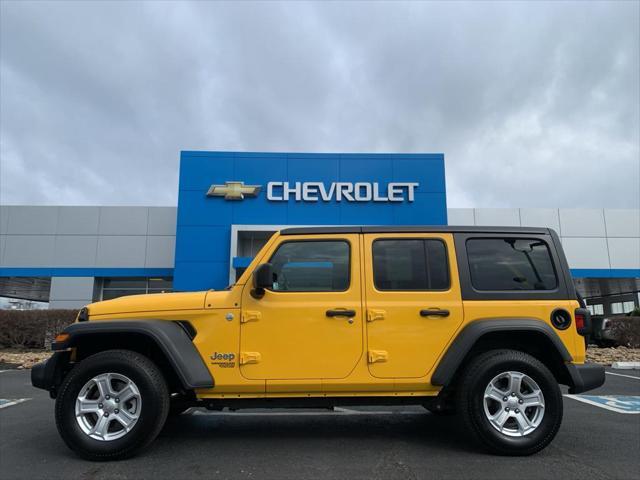 used 2019 Jeep Wrangler Unlimited car, priced at $31,322