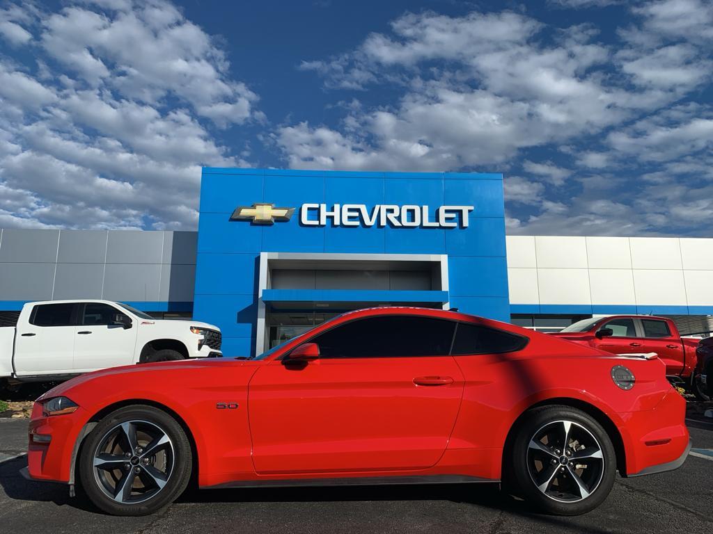 used 2022 Ford Mustang car, priced at $40,883