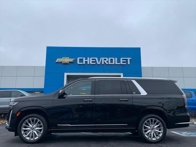 used 2024 Cadillac Escalade ESV car, priced at $94,800