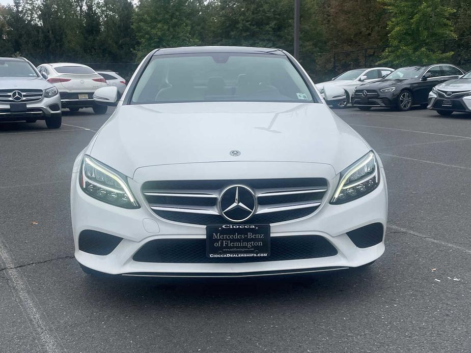 used 2021 Mercedes-Benz C-Class car, priced at $27,378