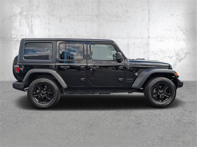 used 2020 Jeep Wrangler Unlimited car, priced at $34,842