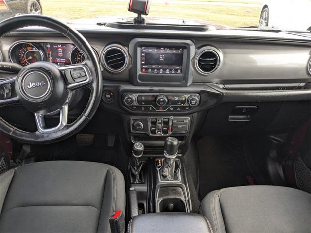 used 2021 Jeep Wrangler Unlimited car, priced at $33,155