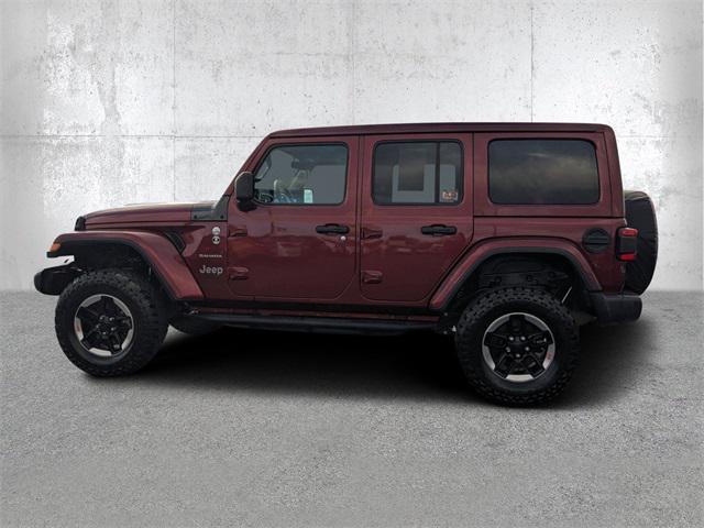 used 2021 Jeep Wrangler Unlimited car, priced at $33,155