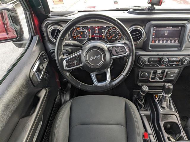 used 2021 Jeep Wrangler Unlimited car, priced at $33,155