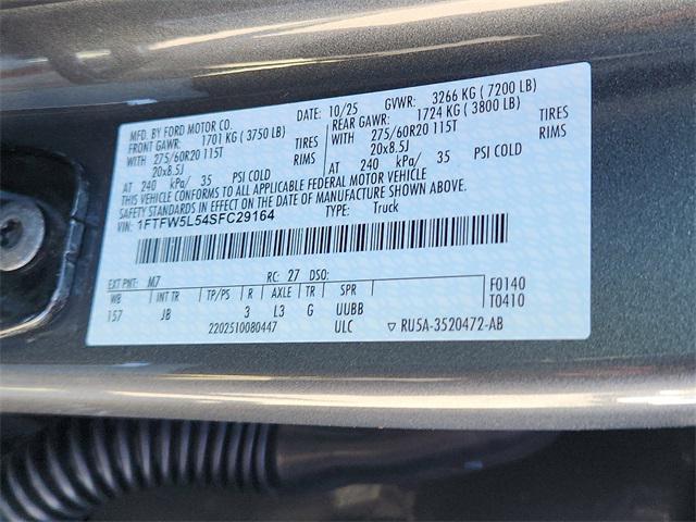 new 2025 Ford F-150 car, priced at $65,124