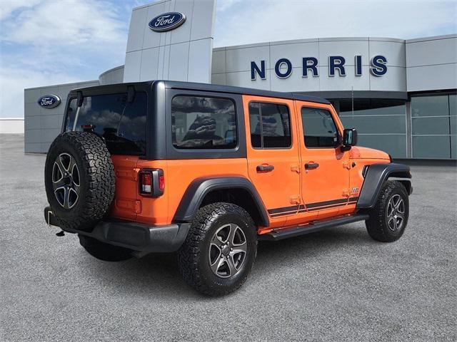 used 2019 Jeep Wrangler Unlimited car, priced at $19,687