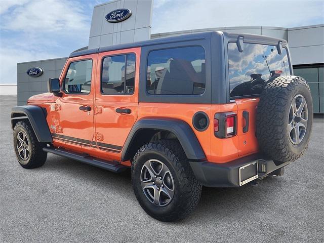 used 2019 Jeep Wrangler Unlimited car, priced at $19,687