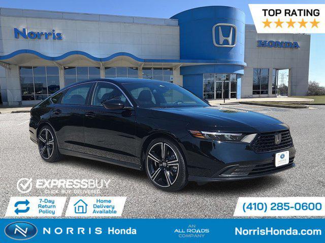 new 2025 Honda Accord Hybrid car, priced at $33,223