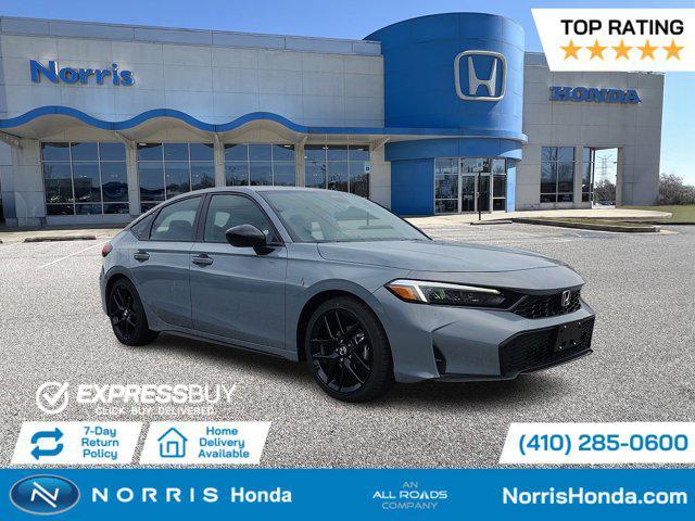 new 2026 Honda Civic car, priced at $28,117