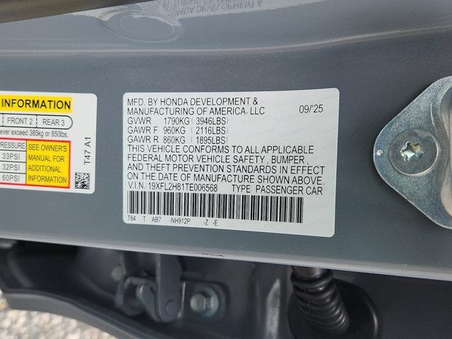 new 2026 Honda Civic car, priced at $28,117